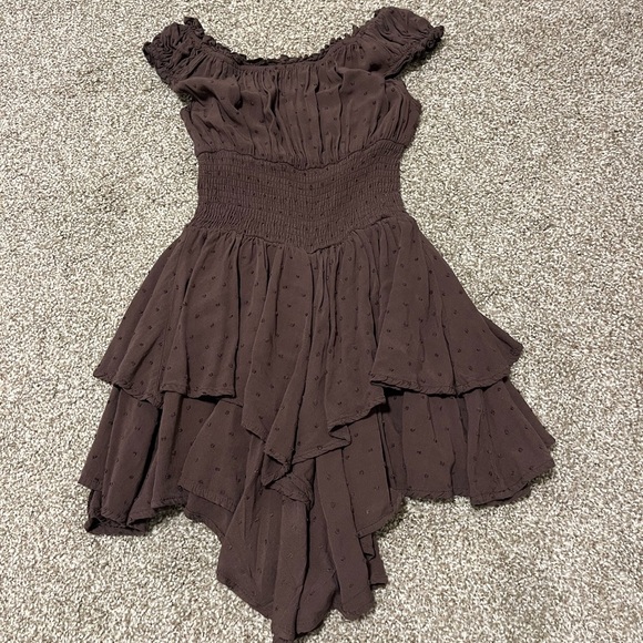 Princess Polly Love Galore Romper Brown - Picture 6 of 7